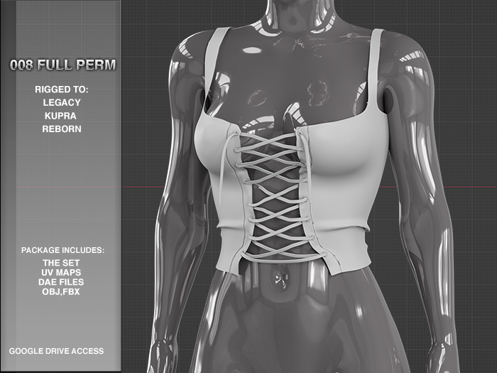 [FSTI] 008 FULL PERM LACED TOP SET