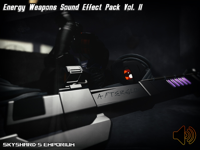 [SE] Energy Weapons Sound Effect Pack Vol. 2