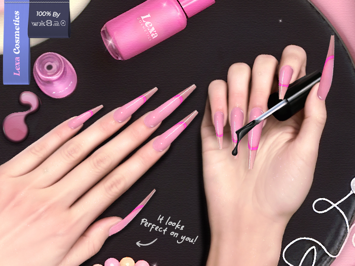 Lexa - Rae Coffin Nails