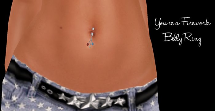 *rockCandy - Belly Ring - You're a Firework
