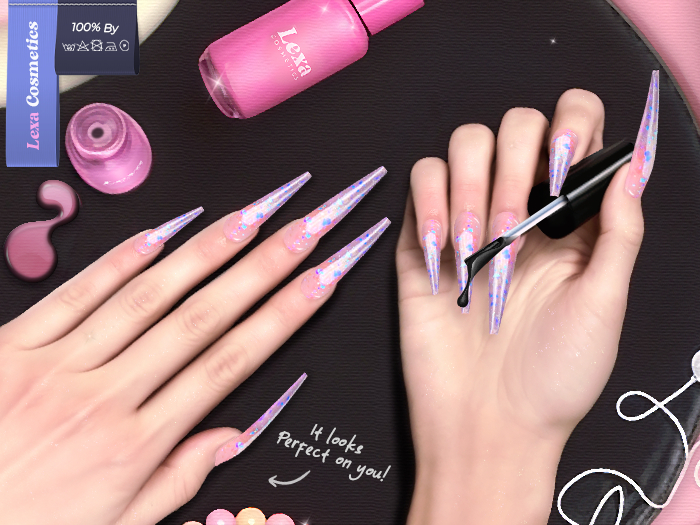 Lexa - Fancy Coffin Nails