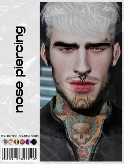 [ES] Nose Piercing Heart .pack