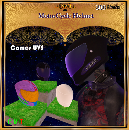 .:{Sci}:. -  MotorCycle Helmet  [Add+Click]