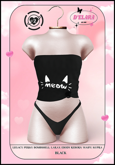 D'ELARA #2 SET BLACK