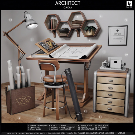4. BAMSE : Architect - Books
