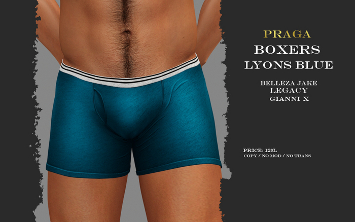Praga Boxers - Lyons Bluek