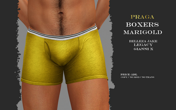 Praga Boxers - Marigold