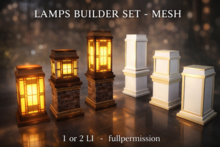 lamps builder set  - mesh