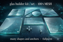 glas builder kit / set  - 100 % MESH - fullperm
