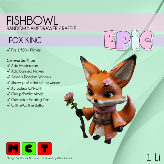 [EPIC FishBowl] Fox King (ADD ME)