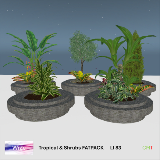WiZe Delivery (Add) - Tropical & Shrubs FP
