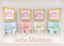 Gacha machines with scripts