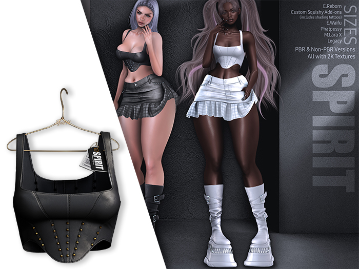 SPIRIT - Jules top [BLACK]