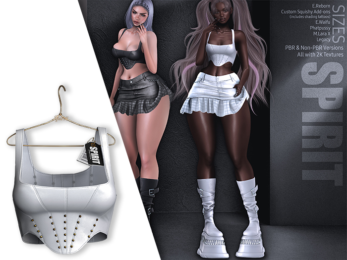 SPIRIT - Jules top [WHITE]