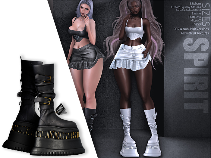 SPIRIT - Jules boots [BLACK]