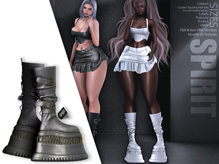 SPIRIT - Jules boots [GRAY]