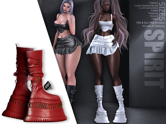 SPIRIT - Jules boots [RED]