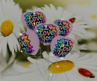 Rose Hearts I Love You  Balloons  