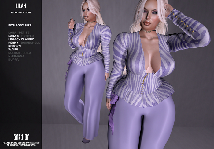 :SAF: LILAH  (Delivery HUD)