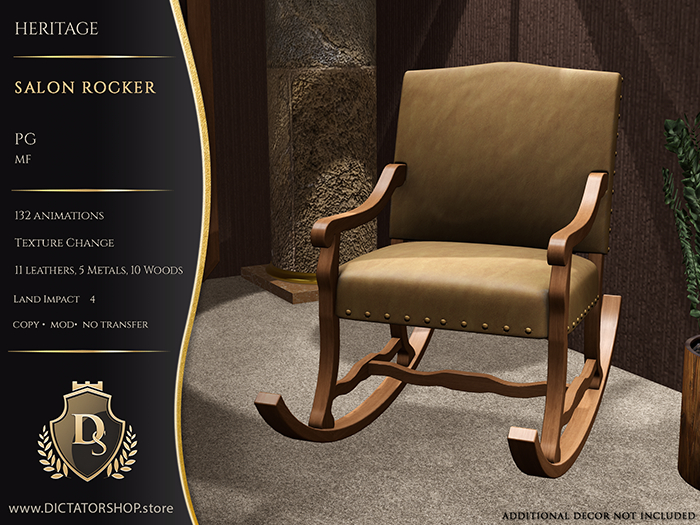 [Ds] Heritage - Salon Rocker PG