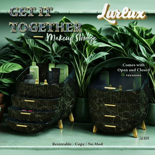 +L+ Get it together Makeup Storage - FATPACK 