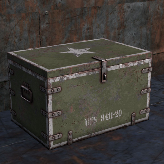 {Unflat Stuff} Army Trunk