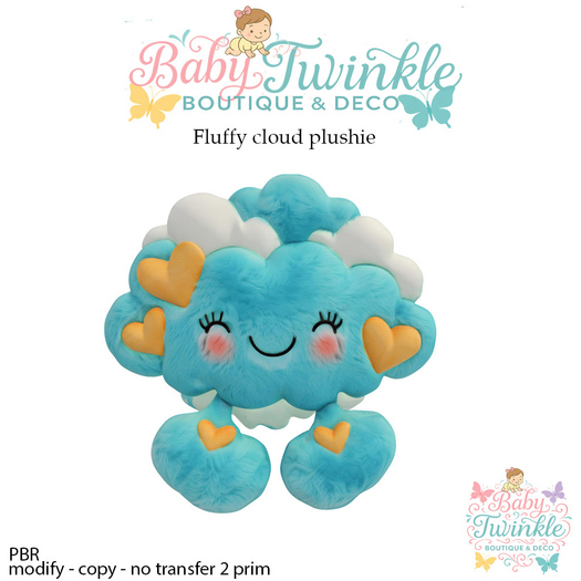Fluffy cloud plushie
