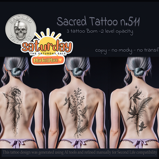 Sacred Tattoo 511..