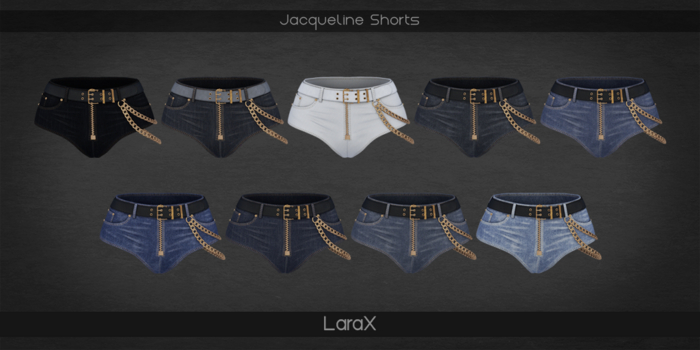 [HU] Jacqueline Shorts_LaraX !! WEAR TO UNPACK!!