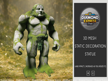 {DE} Mossy Ancient Humanoid - 3D Mesh
