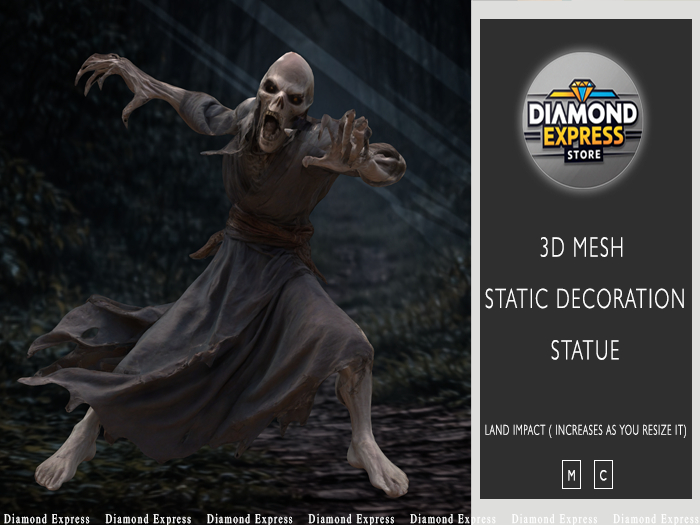 {DE} Nightmare Ghoul – 3D Mesh