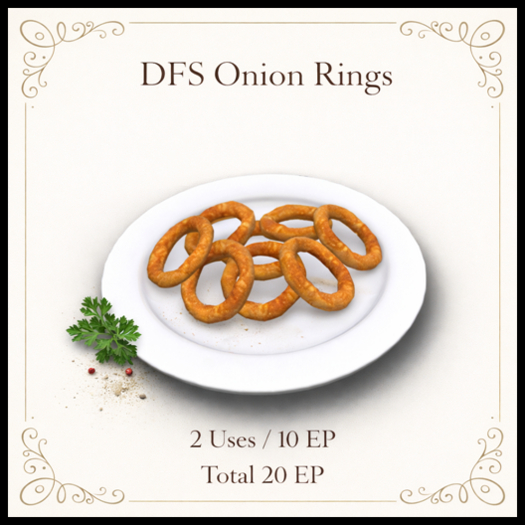 DFS Onion Rings - ACTUAL ITEM
