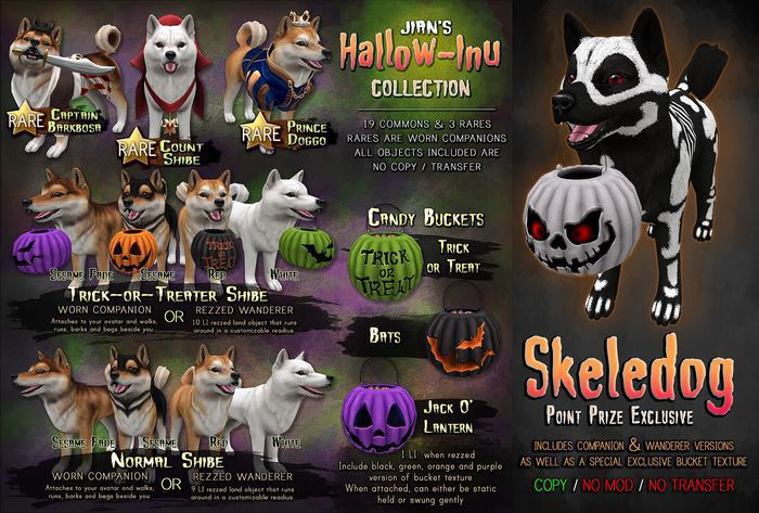 JIAN Hallow-Inu :: Companion Sesame