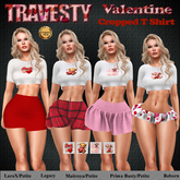Travesty Valentine Cropped T