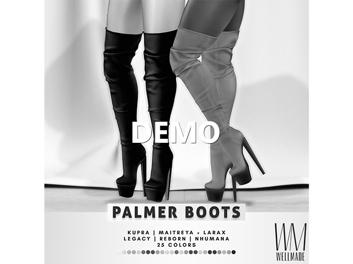 [WellMade] Palmer Boots DEMO