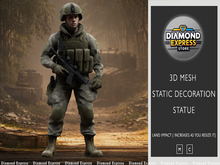 {DE} Military Soldier – 3D Mesh