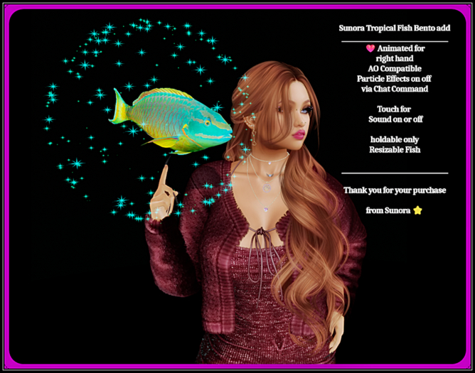 Sunora Tropical Fish Bento add