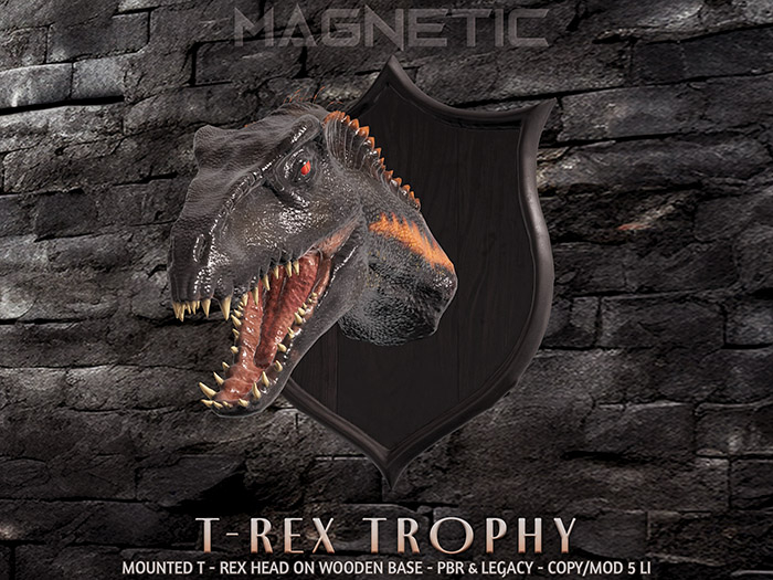 Magnetic - T-Rex Trophy