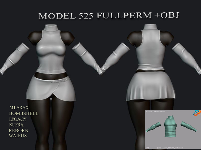 !GUTTO! MODEL 525  FULL PERM+OBJ
