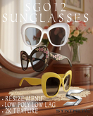 "synthetic" SG012 Sunglasses (unpack)