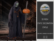 {DE} Grim Pumpkin - 3D Mesh