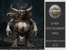 {DE} Deadlands King Skeleton - 3D Mesh