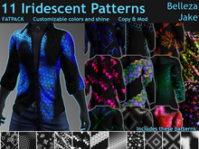 Iridescent Collared Shirt for Jake - 11 Patterns
