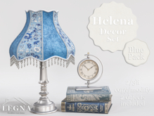 - Legna - Helena Decor Set (Blue Pack)