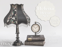 - Legna - Helena Decor Set (Black Pack)