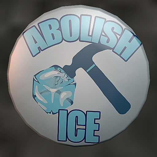 Abolish Ice Button