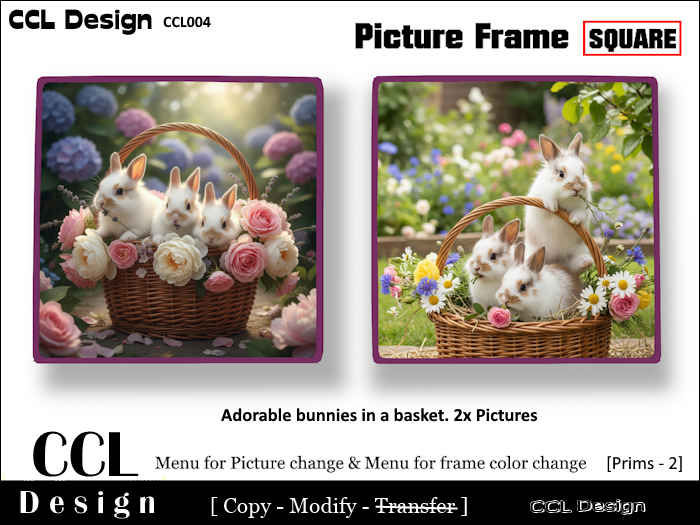 CCL Design - Picture Frame CCL004