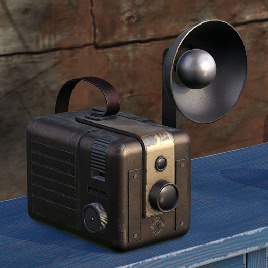 {Unflat Stuff} Retro Camera