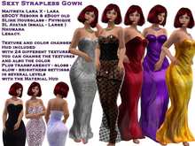 Sexy Strapless Gown (ADD)