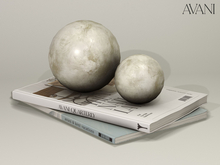 Avani Bureau Collection Set of Spheres on Magazines, All
